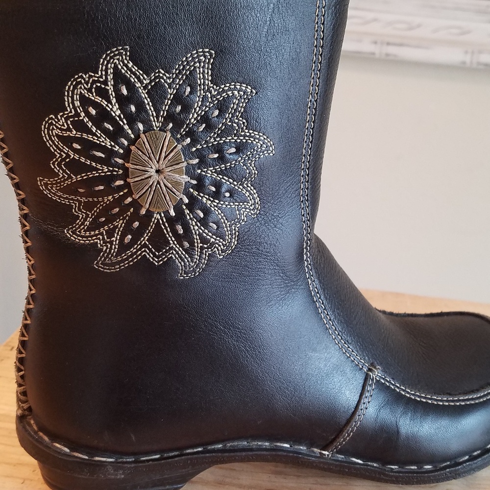 Leather ankle boots Tsonga